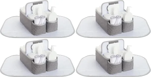 Vista 8 de Munchkin® Organizador portátil para pañales, color gris