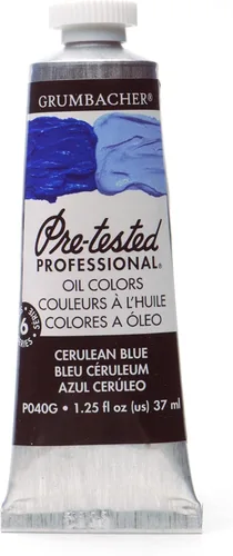 Vista 7 de Grumbacher Pintura al óleo pre-probada, 1.3 fl oz/1.25 onzas, azul ártico (P313G)