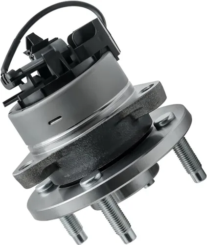 Vista 388 de Detroit Axle - Kit de cubos de rodamiento de rueda delantera de 6 piezas para Dodge Dart 2013-2016, Chrysler 200 2015-2017, 2 cojinetes de rueda