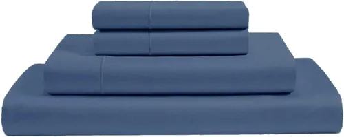 Vista 15 de 100% algodón Giza Egyptian Dreams [4 piezas] juego de sábanas de bolsillo extra profundo de 22 pulgadas, sábanas y fundas de almohada, fibra larga