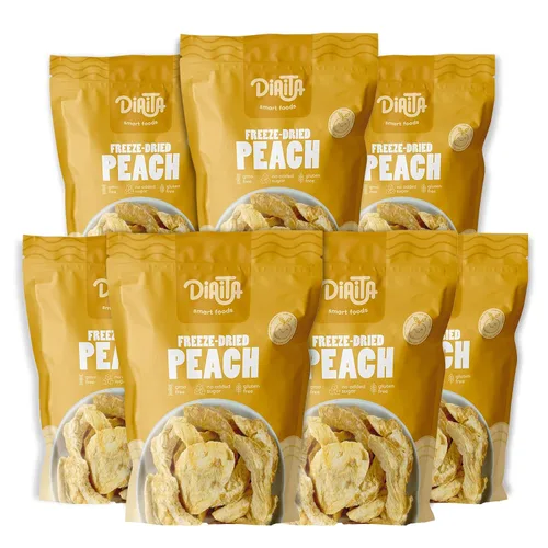 Vista 15 de Grosella negra liofilizada – Paquete de 7 – Fruta 100% real, sin azúcar añadido, crujiente y deliciosa, larga vida útil