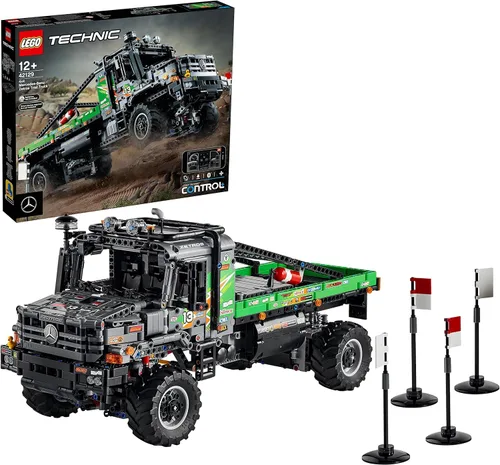 LEGO Technic 4x4 Mercedes-Benz Zetros Trial Truck 42129 Building Kit; Explore A Powerful App-Controlled Toy Truck; New 2021 (2,110 Pieces)