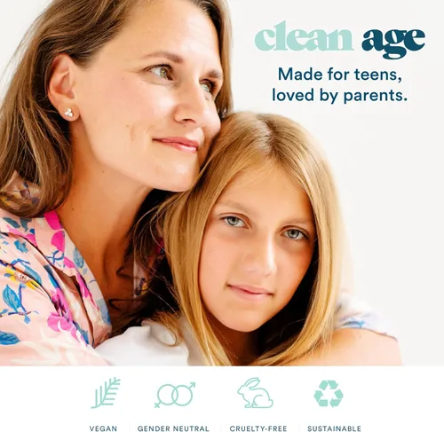 Vista 7 de Clean Age, Tabletas de pasta de dientes de menta, 62 unidades, paquete de 2, 124 piezas en total, pestañas de pasta de dientes sin flúor para niños