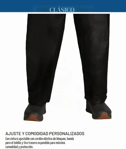 Vista 7 de FROGG TOGGS Pantalón de lluvia clásico Pro Action impermeable transpirable para hombre Negro