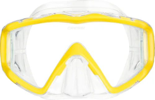 Vista 9 de Cressi Máscara grande de visión amplia para buceo y snorkel Pano 3: diseñado en Italia