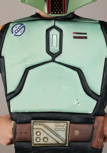 Vista 4 de Star Wars - Disfraz de Boba Fett Deluxe para niños