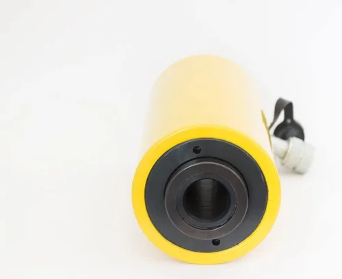 Vista 2 de Gato hidráulico circular con círculo hueco de 30 toneladas 4" de un tiempo YG-30100K