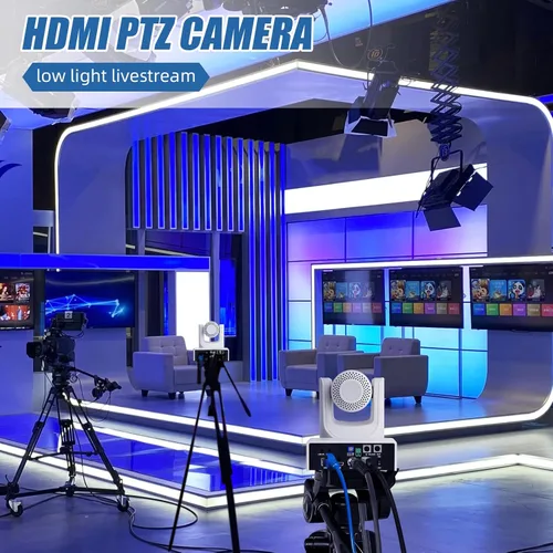 Vista 7 de SMTAV Cámara PTZ - Zoom óptico 30X, HDMI y 3G-SDI, transmisión en vivo, PoE y USB, 1080P 60FPS