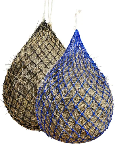 Vista 8 de Harrison Howard Red de heno de alimentación lenta Caballo-Negro