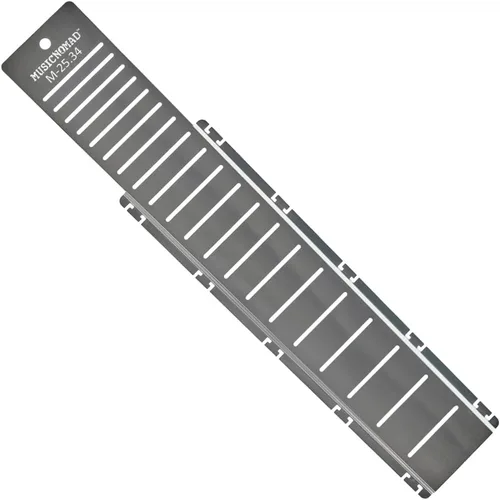 Vista 9 de MusicNomad Fret Shield™ - Herramienta de protección de protector de diapasón total para pulir trastes en básculas de trastes de guitarra de 24.75