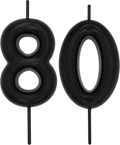 Vista 306 de DERVENTA Vela con números de 2.36 pulgadas, decoración perfecta para cumpleaños, brunch, postre, pastel, 1 pieza (número 0 rosa)