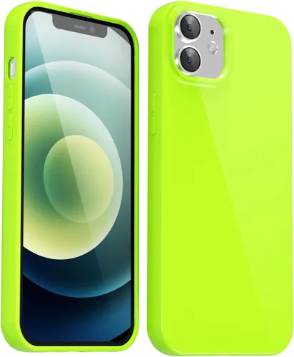 Vista 325 de Svanove para iPhone 7 Plus/ 8 Plus, funda de silicona, de goma suave brillante y gel de jey lindo, funda protectora de plástico simple y lisa