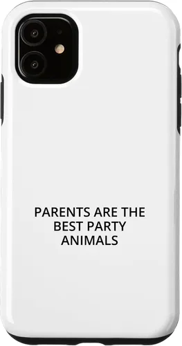 Vista 8 de iPhone 16 Parents are the best party animals Case