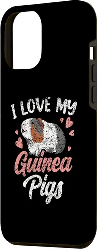 Vista 9 de Funda para iPhone 15 I Love My Guinea Pigs Animal Cute Pet Guinea Pig Lover