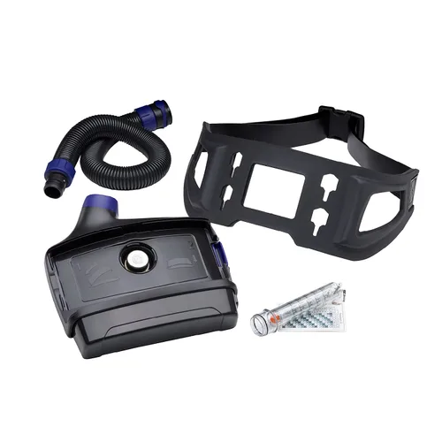 3M PAPR, Versaflo - Conjunto de respirador purificador de aire alimentado TR-617N, incluye unidad PAPR, batería de alta capacidad, tubo de