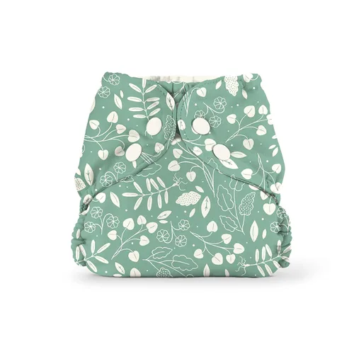 Vista 10 de Esembly Funda para pañales de tela – Pañal de natación reutilizable, impermeable, transpirable, capa exterior ajustable sobre interior absorbente
