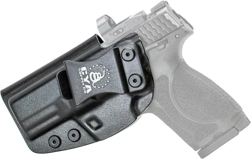 Vista 42 de CYA Supply Co. - Fundas IWB Black Optics Ready - Múltiples ajustes - Propiedad de veteranos - Fabricado en Estados Unidos