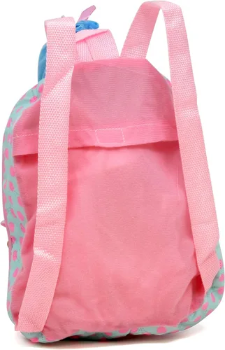 Vista 7 de Muñeca de bebé suave de 13 pulgadas con mochila transportadora rosa para llevar, bolsillo para maletín para accesorios y ropa