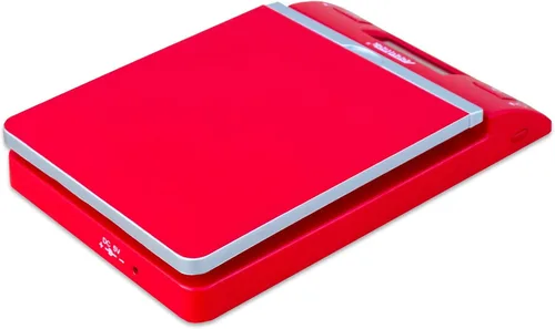 Vista 3 de Accuteck DreamRed - Escala postal digital de 86 libras con adaptador USB&AC, edición limitada