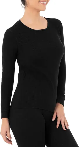 Vista 5 de Fruit of the Loom Camiseta de ropa interior térmica con micro nido de abeja premium para mujer