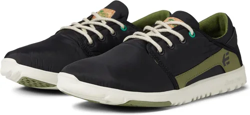 Vista 2 de Etnies Scout - Tenis de skate para hombre Tftf Negro/Oliva