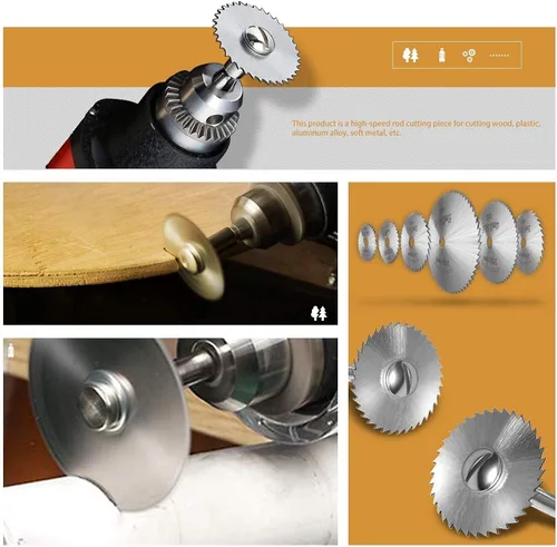 Vista 5 de Kit de herramientas rotativas universales de 146 piezas, amoladora eléctrica, lijadora, pulidora, accesorios de taladro, conjunto de herramientas