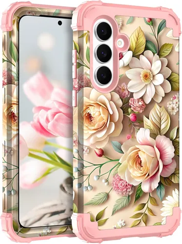 Vista 25 de TEECOVER Funda para Samsung Galaxy A14, resistente a prueba de golpes de servicio pesado, protección completa, parachoques de plástico duro + funda