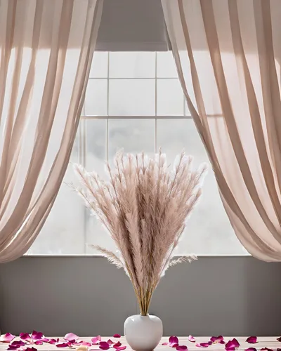 Vista 6 de UiiziC Hierba de Pampas Artificial 8 PIEZAS 30"/76cm Flores Artificiales Secas Esponjosas Hierba Ascendente para Rellenos de Jarrones Ramos de Bodas