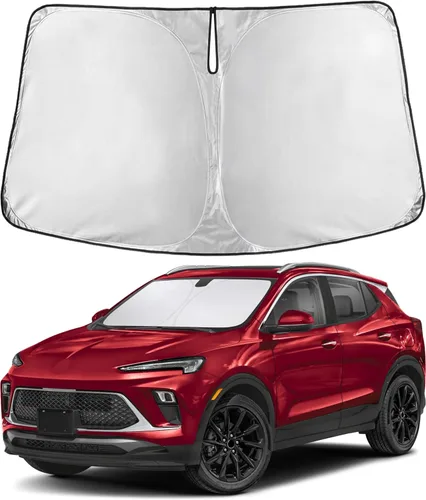 Vista 323 de EcoNour - Parasol plegable para parabrisas de Toyota Tacoma 2016-2025 2026, accesorios para camioneta de 2 puertas y 4 puertas, protector de visera