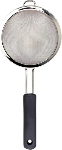 Oxo colador de acero inoxidable, de varilla doble, 6 - pulgadas, Multicolor