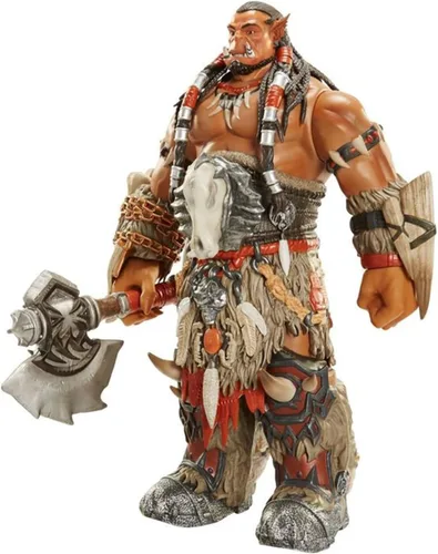 Vista 2 de Warcraft Figura de acción Durotan Deluxe de edición limitada, 18 pulgadas