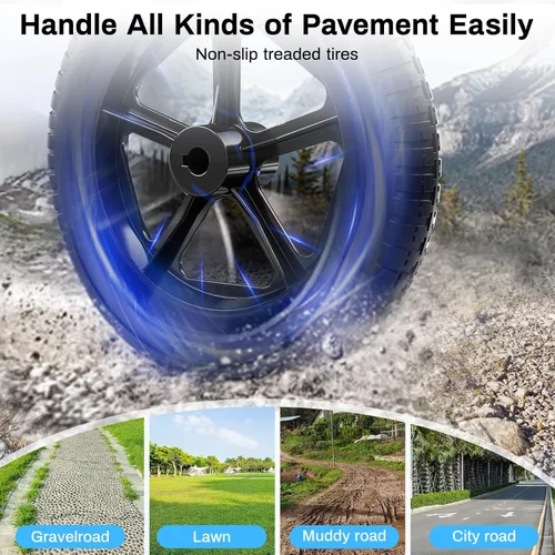 Vista 5 de Sillas de ruedas eléctricas ligeras de 39 libras para adultos, silla de ruedas motorizada con marco de aluminio plegable, rango de viaje de más