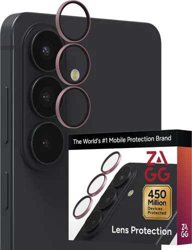 Vista 13 de Protector de lente de cámara ZAGG Glass Elite antirreflejo para Samsung Galaxy S25 FE - Vidrio templado, resistente a los arañazos, fotos