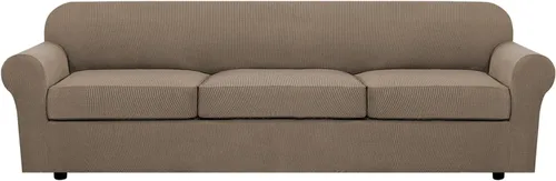 Vista 25 de H.VERSAILTEX Fundas de Sofá Elásticas para Cojines Fundas de Sofá para Muebles de Sala Fundas Protectoras