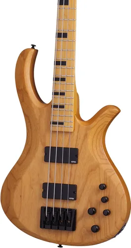 Vista 3 de Schecter Session Riot 4-cuerdas Bajo envejecido Natural Satén