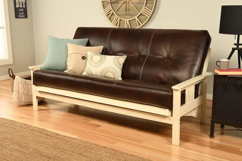 Vista 94 de MFD Futón Montana, Verde, Madera, Colchón canadiense