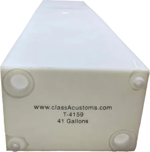 Vista 2 de Class A Customs T-4159 Tanque de retención de agua dulce de 41 galones para RV y camión de comida de concesión Fabricado en EE. UU.