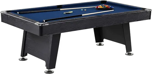 Vista 8 de Barrington Billiards Mesa de billar de múltiples estilos, campos de juego premontados con juegos completos de accesorios de billar, perfecta