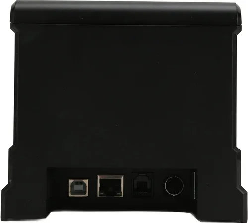 Vista 5 de Goshyda Impresora POS, impresora térmica de recibos USB de 3.150 in, impresora de cocina de restaurante con cortador automático, interfaz Ethernet