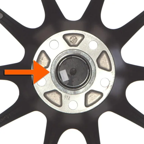 Vista 4 de Circuit Performance Anillos centrales de cubo (paquete de 4) – Anillos de aluminio de 64.1 a 54.1 – Compatible con Toyota Corolla, Prius, Yaris