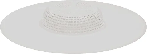 Handy Housewares Trampa para el cabello de plástico duradero de 5 pulgadas, ayuda a mantener los desagües sin obstrucciones (paquete de 1)