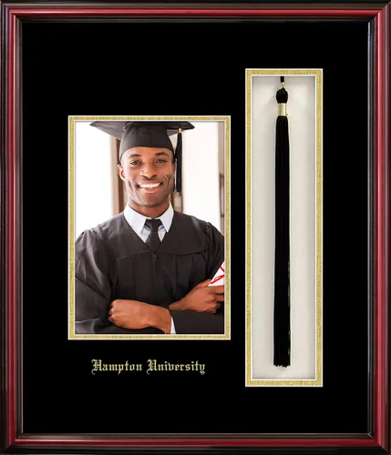 Vista 5 de Campus Images NCAA unisex 5x7 Portrait with Tassel Box Petite Cherry 2-Cereza