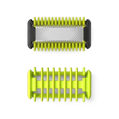 Vista 3 de Philips OneBlade 5 Cuchillas de repuesto originales de acero inoxidable compatibles con todas las maquinillas eléctricas OneBlade (modelo QP250/50)