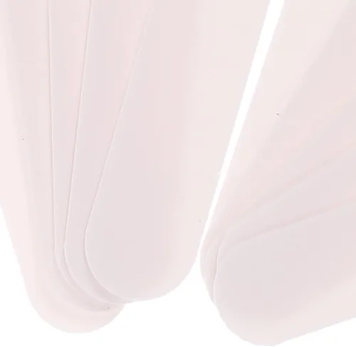 Vista 6 de Yardwe 200 piezas de refuerzo en pulgadas con el hogar para ropa de refuerzos divididos suaves múltiples tamaños blancos para hombre, enderezador