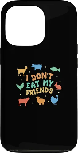 Vista 10 de Goat Pig Fish Friends Design for Vegan People Case for iPhone 16