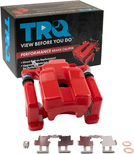 Vista 128 de TRQ Pinza de freno delantera izquierda con soporte lado del pasajero compatible con Ford Expedition Lincoln Navigator 2003-2006