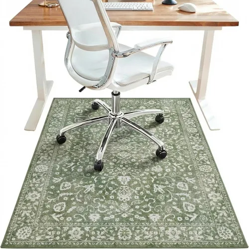 Vista 36 de Tapete para silla de oficina de 30 x 48 pulgadas para suelo de baldosas de madera dura, protector de alfombra debajo del escritorio para silla