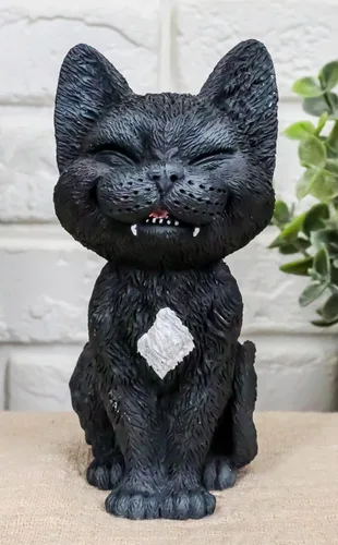 Vista 5 de Ebros Sinister TeeHee Pets Grinning - Figura coleccionable de gato negro de 4 pulgadas de alto