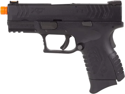 Vista 2 de Springfield Armory Pistola de Airsoft GBB XDM de 3.8", pistola negra de Airsoft