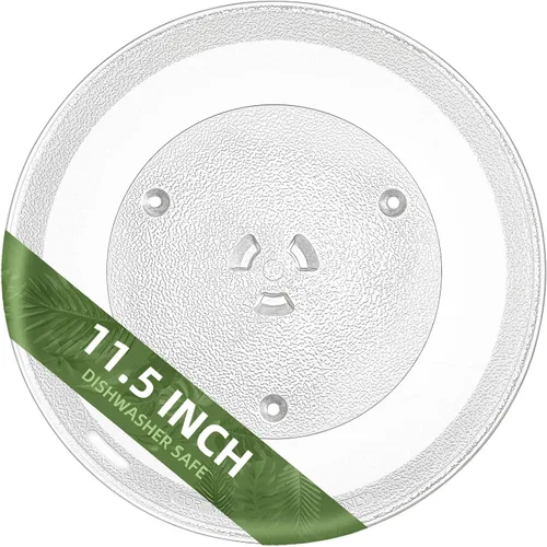 Vista 16 de Placa giratoria de microondas de 9.6 pulgadas compatible con GE WB49X10134, placa de vidrio de repuesto para microondas de 9 5/8 pulgadas para LG